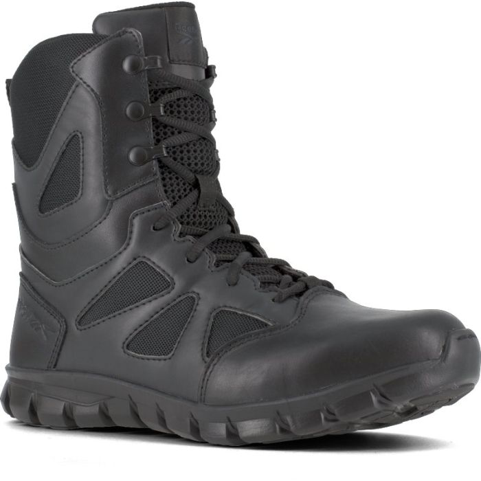 Sublite Cushion Tactical 8'' Boot w/ Soft Toe - Black