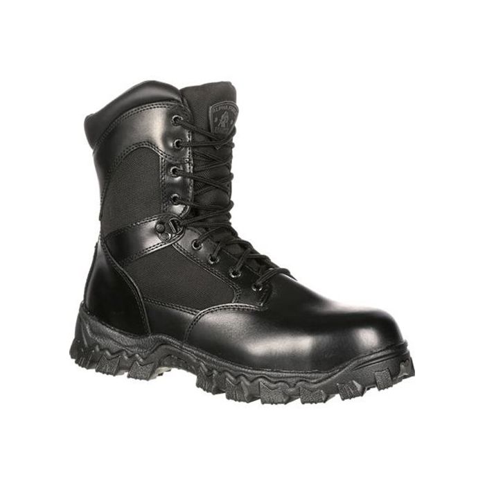 Alpha Force Zipper Waterproof Public Service Boot