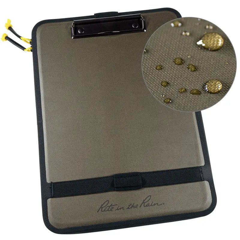 Monsoon Field Desk/Clipboard w/ Storage - Olive/Black | RIR-297
