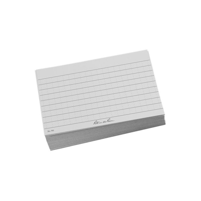 Index Cards - Gray (3'' x 5'')