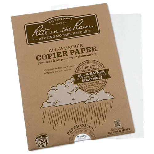 All-Weather Copier Paper (8.5'' x 11'') | RIR-CopyPaper