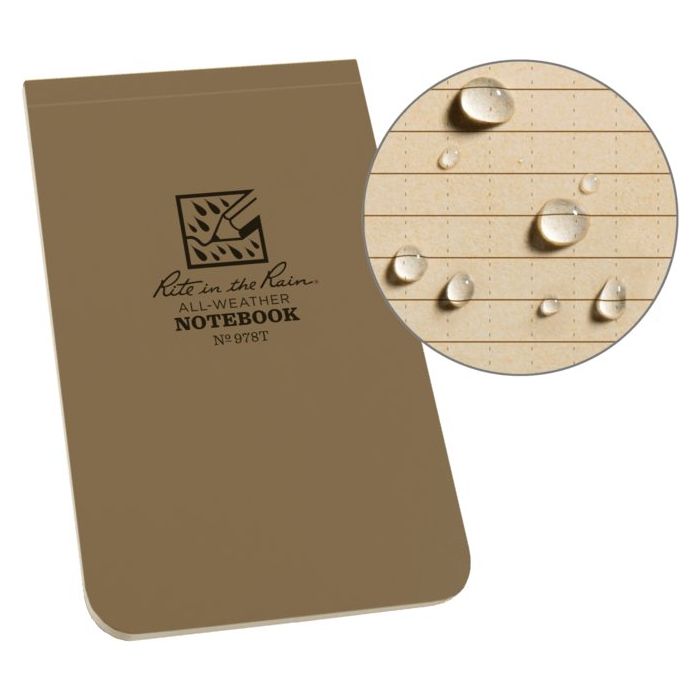 Soft Cover Top Bound Notebook - 3.25 x 5.25