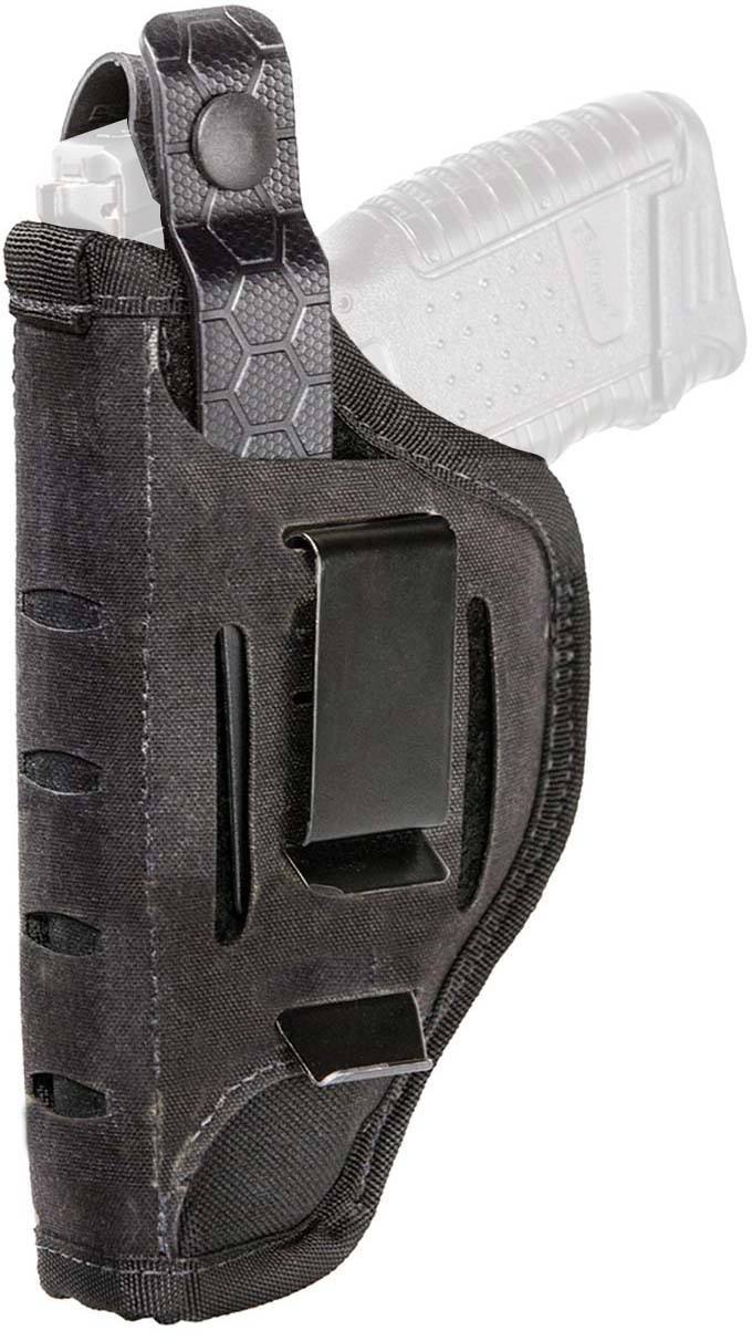 Nylon Outside the Pant Holster - Black - 3.5''-4.5'' Large Auto | SEN-35AH06BK