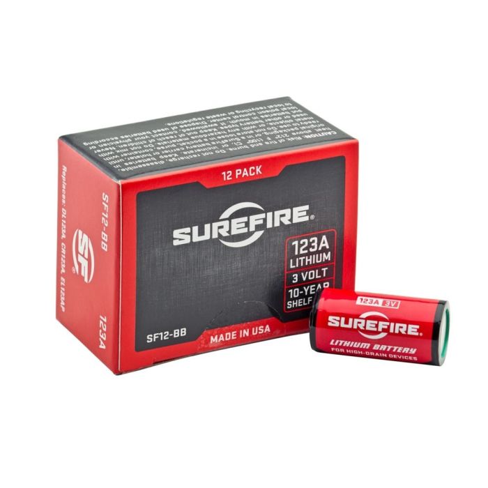 Surefire 123A Lithium Batteries