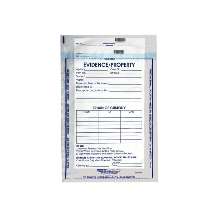 Integrity Evidence Bag - 100 Pack