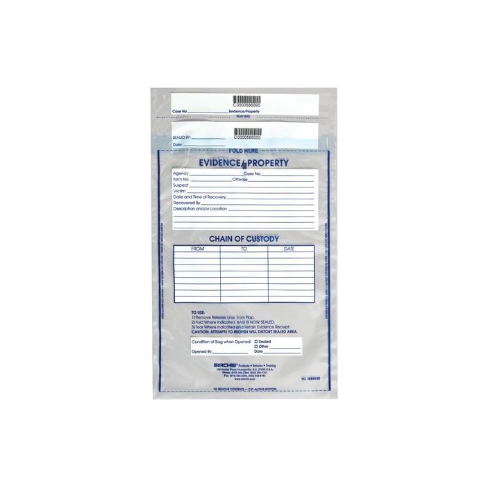 Integrity Evidence Bag - 100 Pack