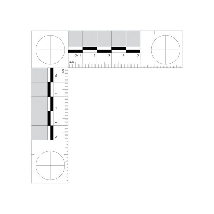 Forensic Scale 105mm x 105mm