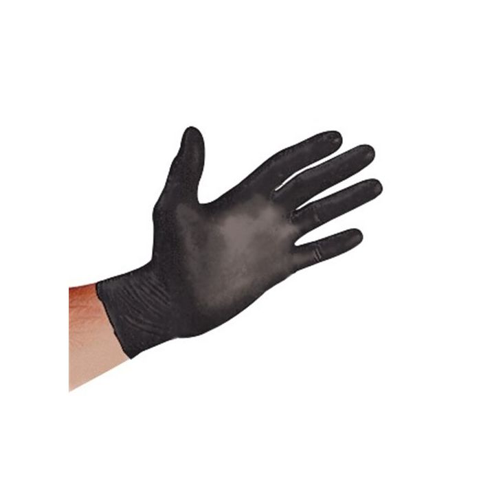 Black Powder-Free Nitrile Gloves