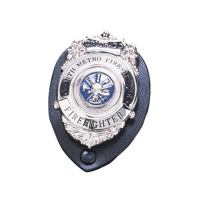 Clip-On Badge Holder Oval