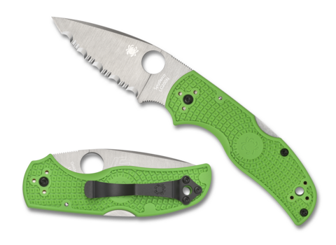 Native 5 Salt Green LC200N - Serrated Edge | SPY-C41SGR5