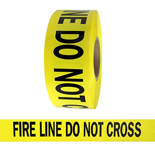 Barricade Tape YLW Fire | TAPE-FIRELINE