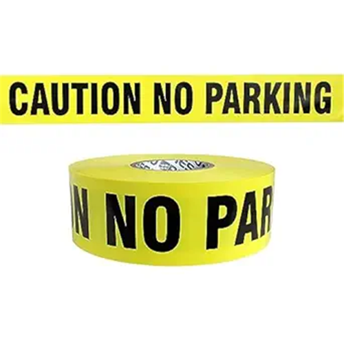 Barricade Tape YLW No Parking | TAPE-NOPARK