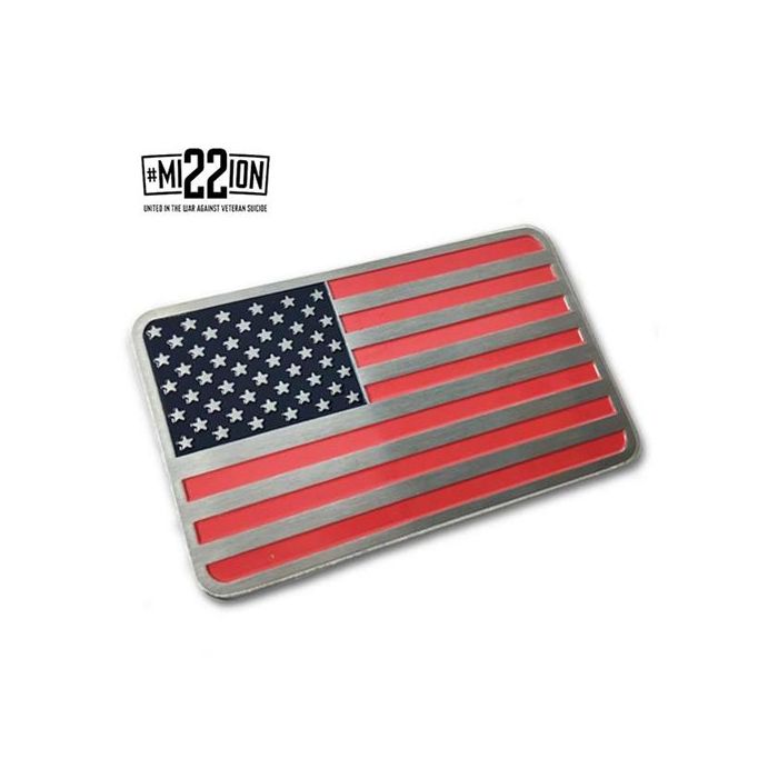 American Flag Vehicle Emblem