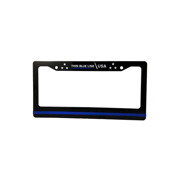 License Plate Frame - Thin Blue Line