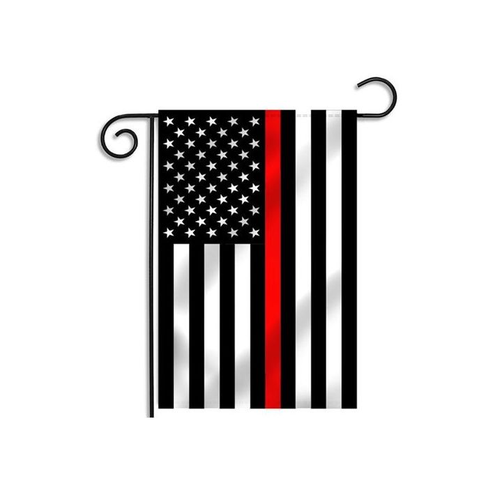 Thin Red Line American Garden Flag