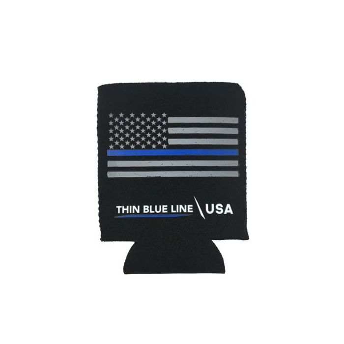 Thin Blue Line Can Koozie