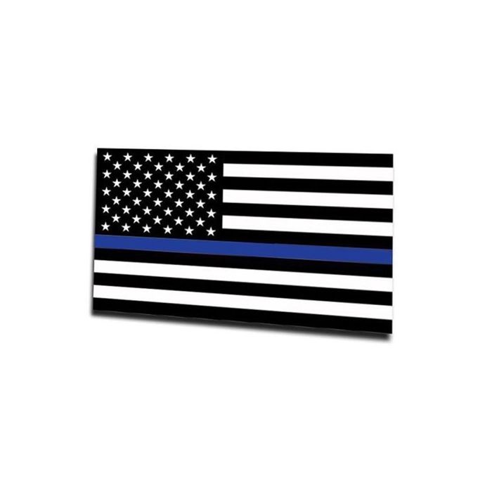 Magnet - Thin Blue Line American Flag