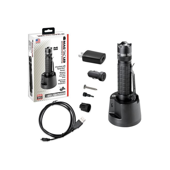 Mag-Tac Rechargeable Flashlight System | TRM1RA4
