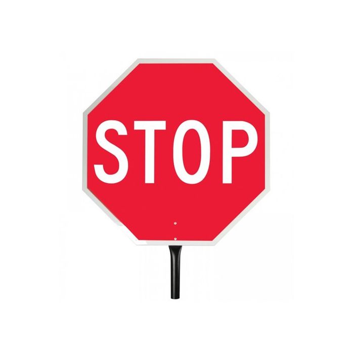 Stop/Stop Reflect Paddle Sign