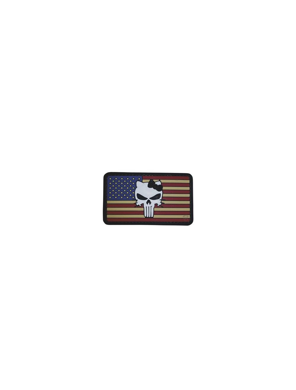 Vintage Flag Kitty Morale Patch