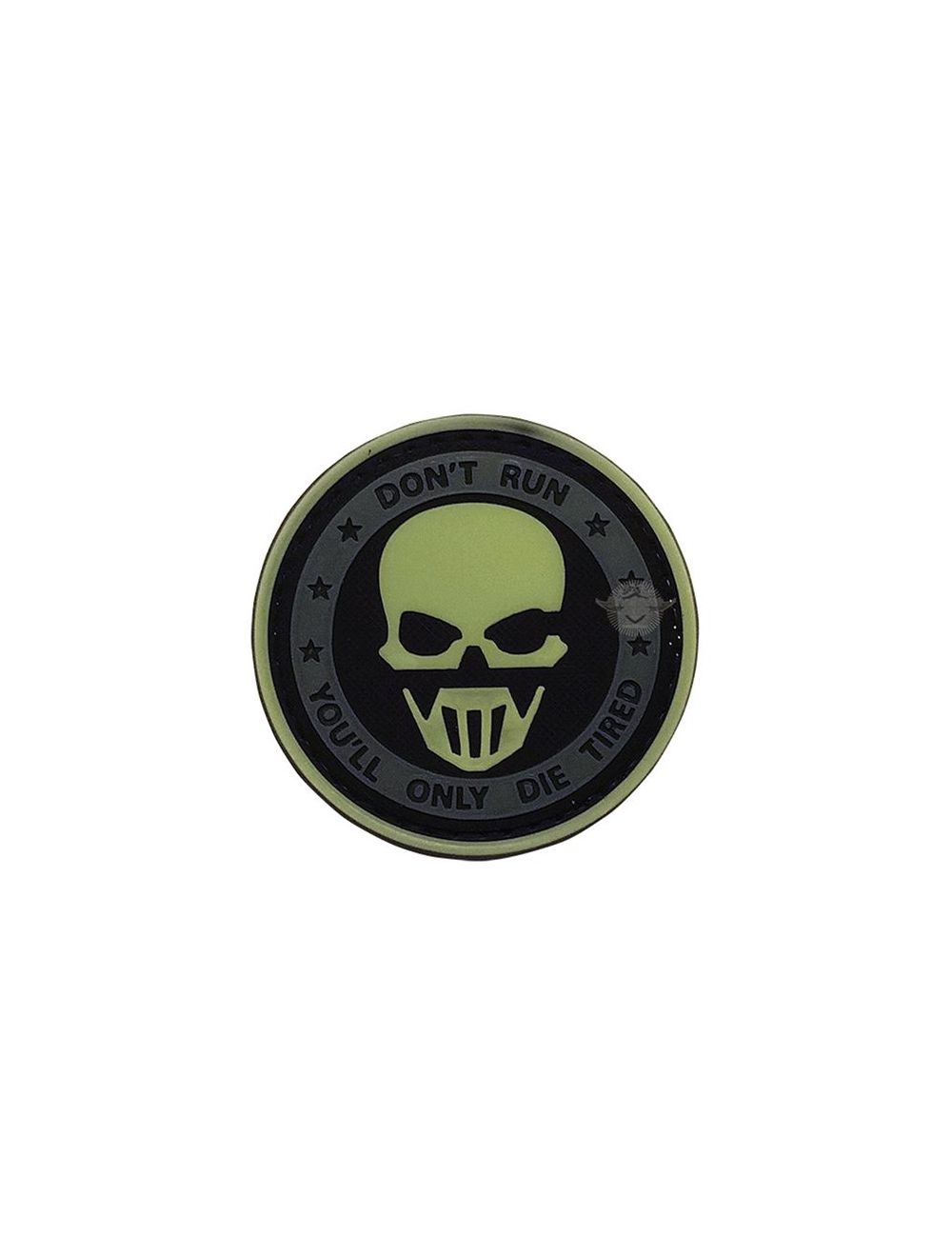 Don't Run Ghost Night Glow Morale Patch