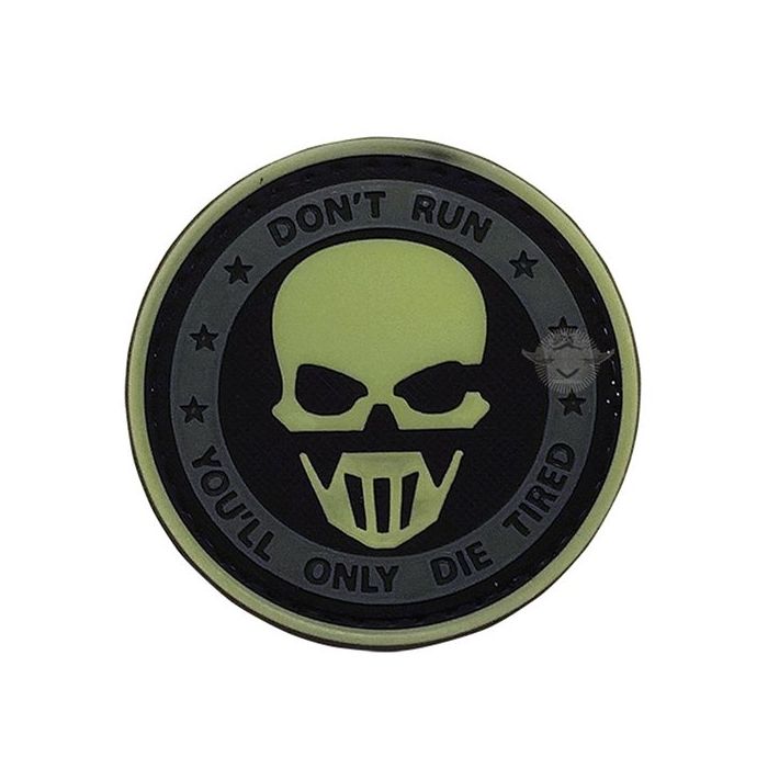 Don't Run Ghost Night Glow Morale Patch | TSP-6733000