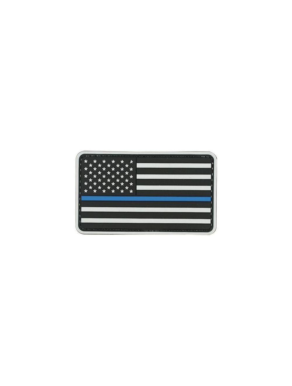American Flag Blue Line Patch