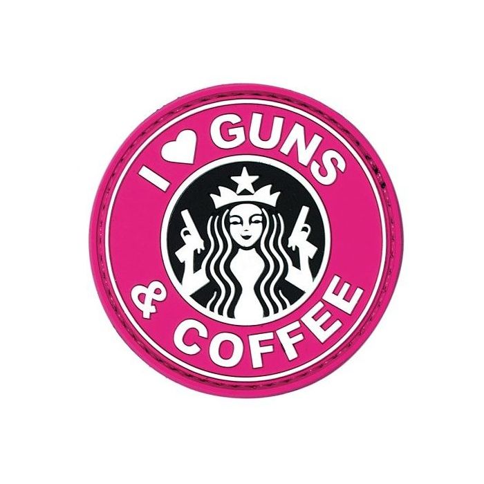 I Love Guns & Coffee Patch