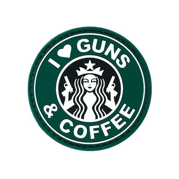 I Love Guns & Coffee Patch