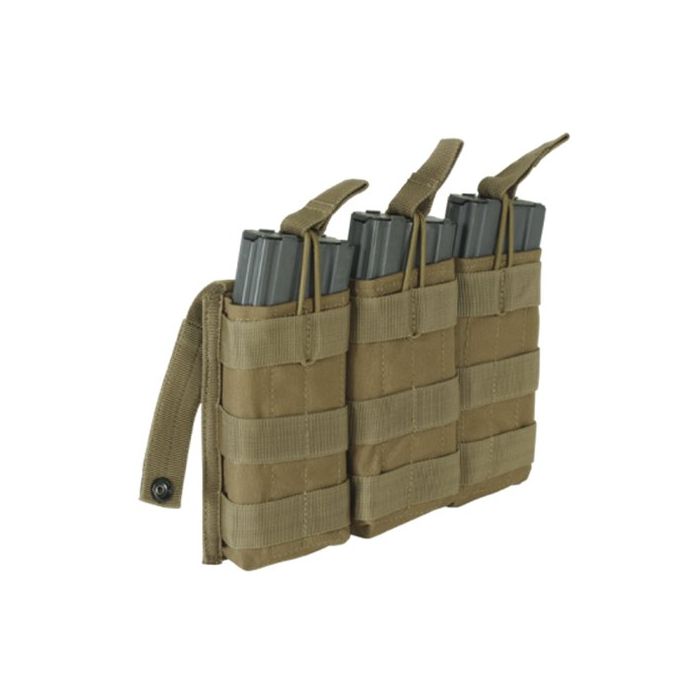 M4/M16 Open Top Mag Pouch W/ Bungee System