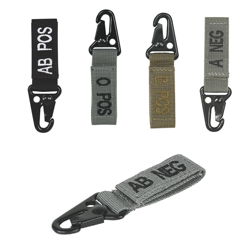 Embroidered Blood Type Tags (A+) | 20-9722