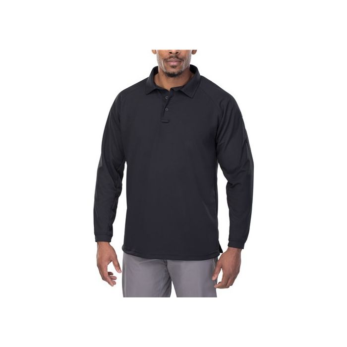 Vertx Coldblack Men's Long Sleeve Polo