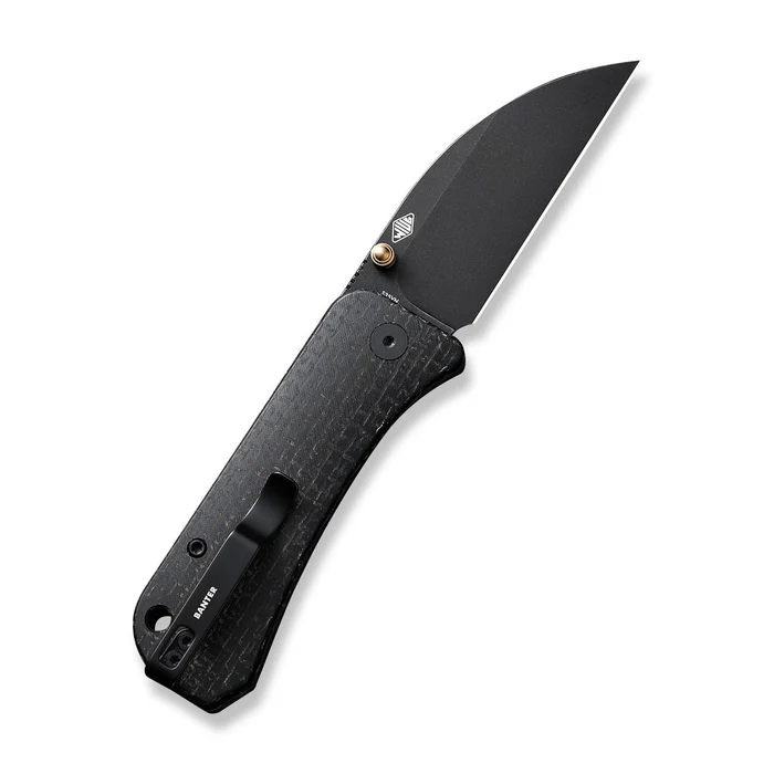 WEKNIFE Banter Wharncliffe Thumb Stud Knife Micarta Handle | WE-WE19068J-1