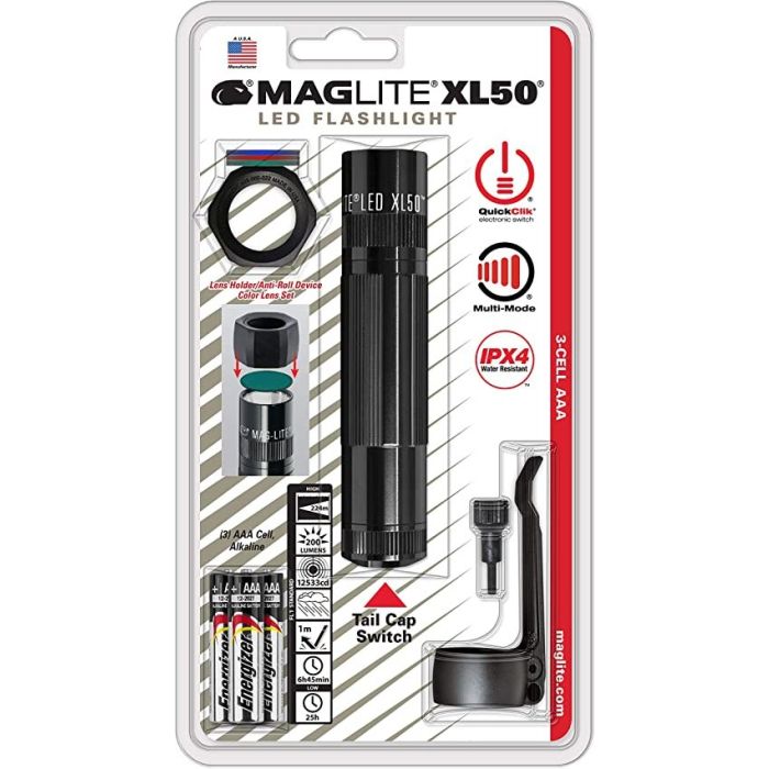 XL50 LED 3 AAA-Cell Flashlight