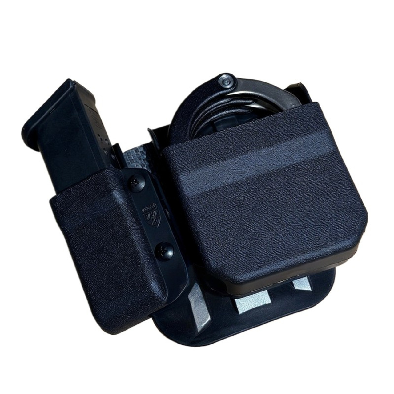 Zero9 Holsters 6002 Admin Style Combo Kit for ASP V2 Handcuff/Single Pistol Magazine, Black | Z9S-Z9-6002