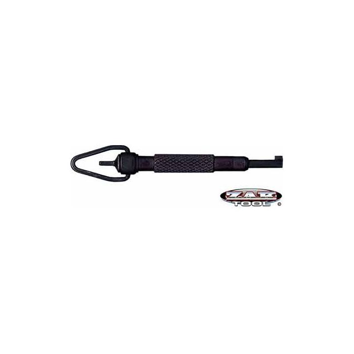 Short Round Swivel Key - Black